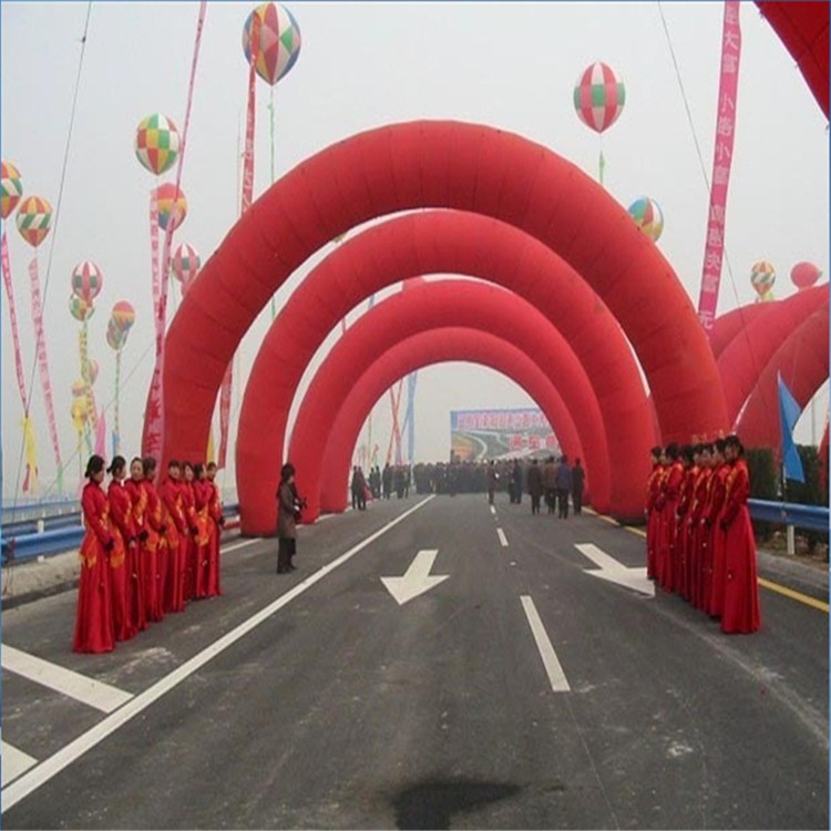 九龙坡开业纯红拱门